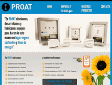 Tablet Screenshot of proat.es